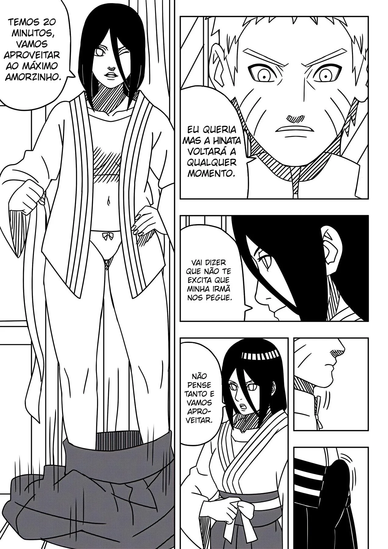 A Visita de Hanabi – Boruto – Alta Qualidade em PT-BR