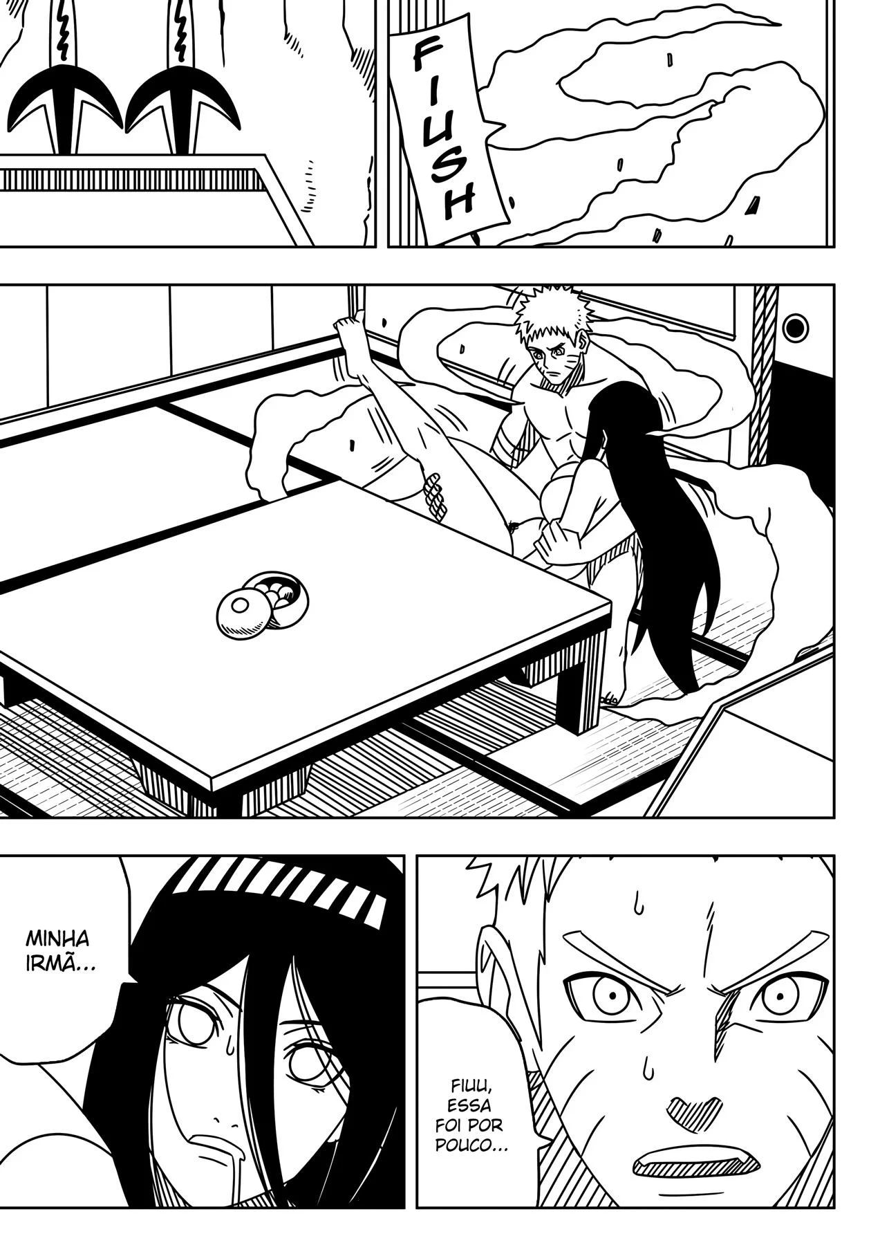 A Visita de Hanabi – Boruto – Alta Qualidade em PT-BR