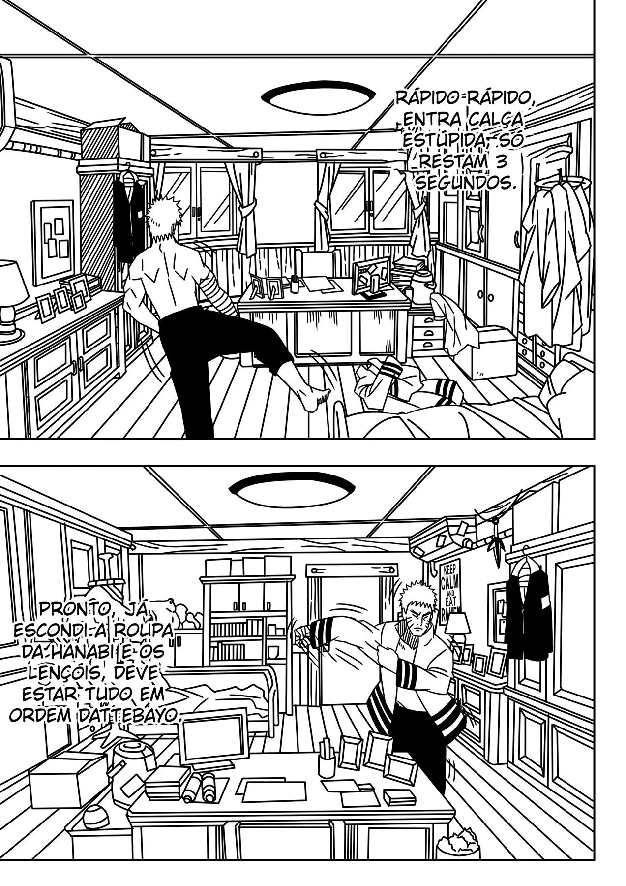 A Visita de Hanabi – Boruto – Alta Qualidade em PT-BR