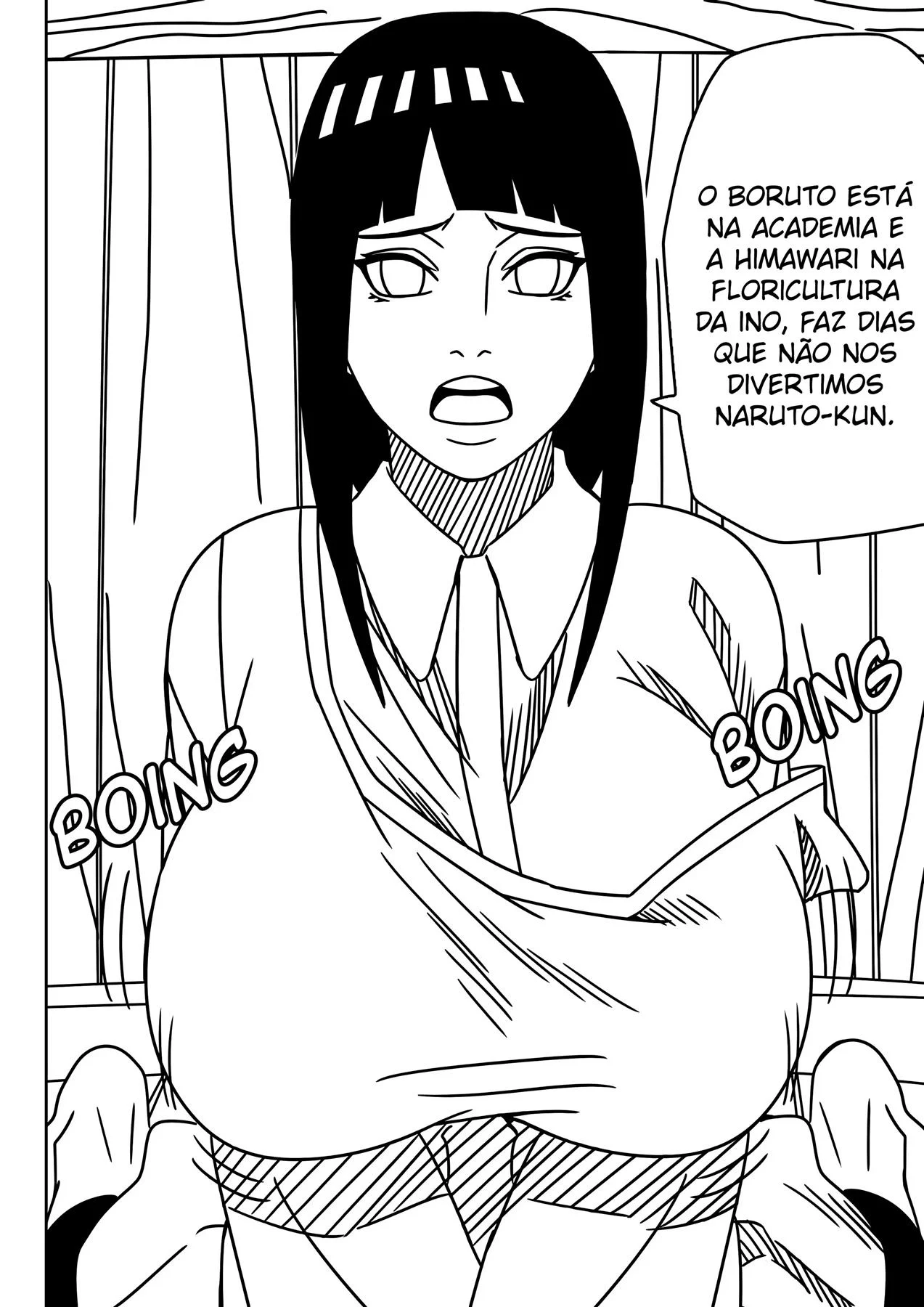 A Visita de Hanabi – Boruto – Alta Qualidade em PT-BR