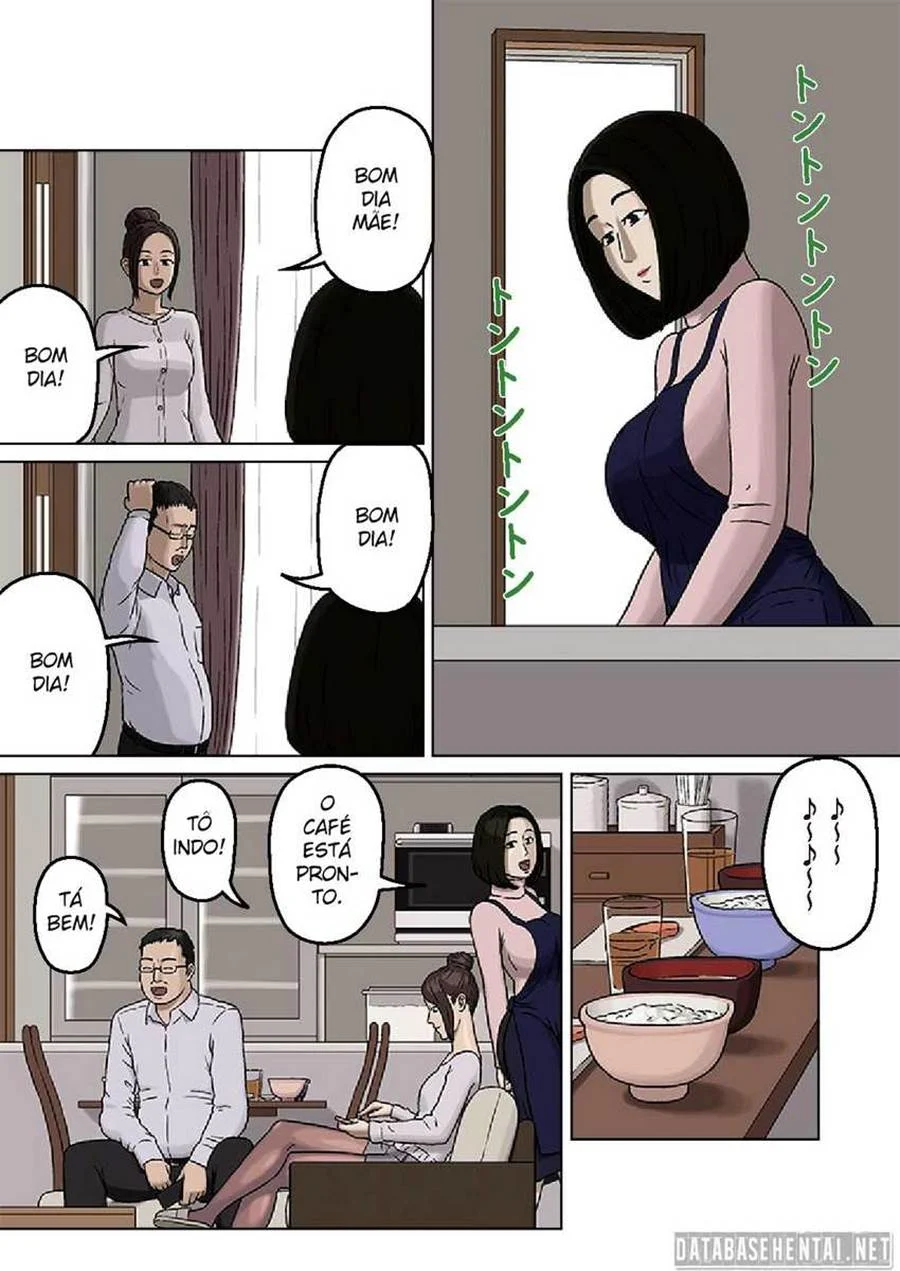 A buceta grande da mamãe – Manga Hentai – Quadrinho em PT-BR