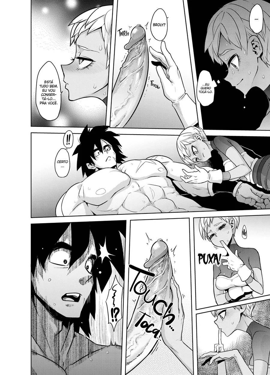 A ereção do Broly – Hentai Preto e Branco – Versão Completa