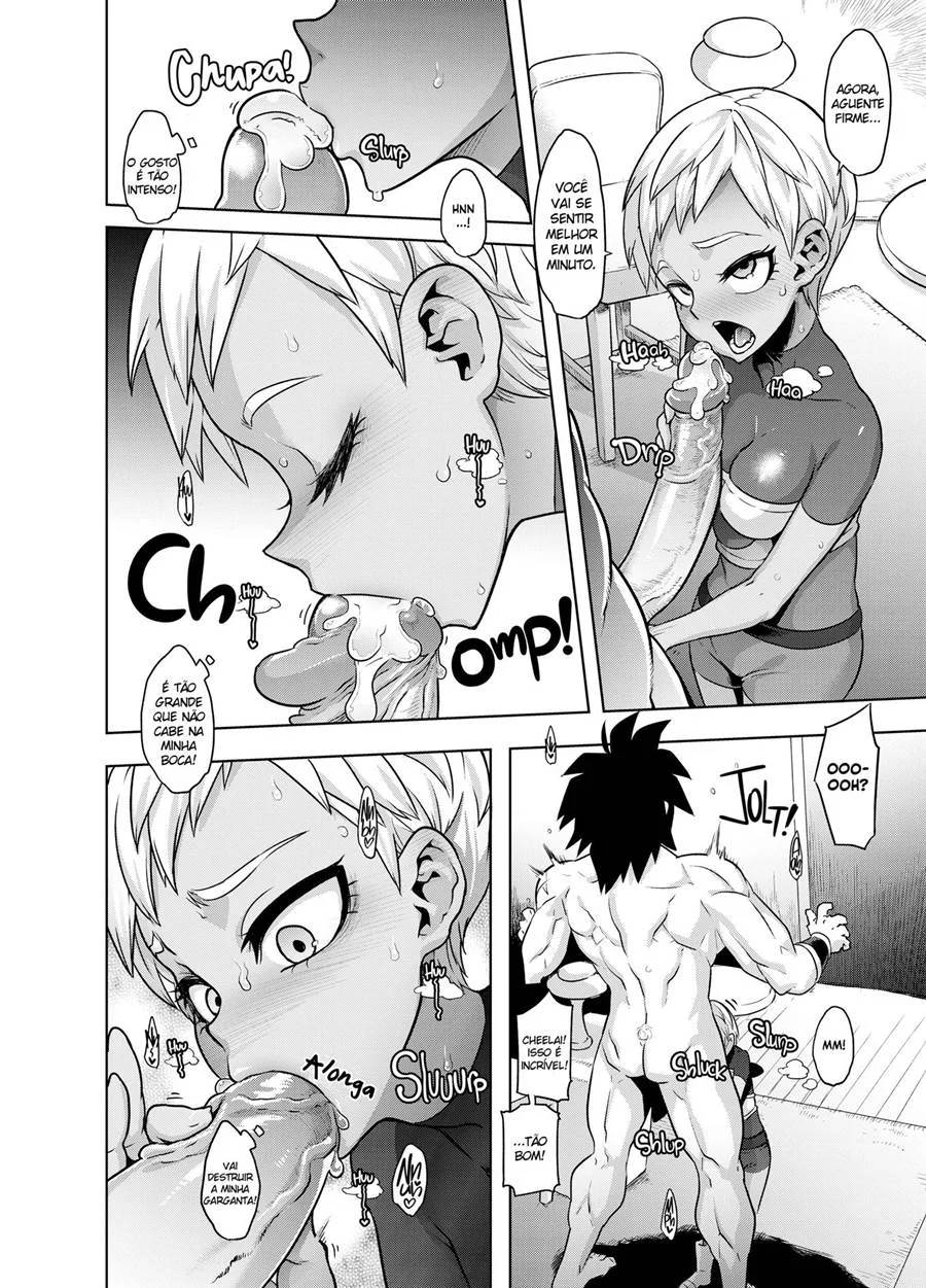 A ereção do Broly – Hentai Preto e Branco – Versão Completa