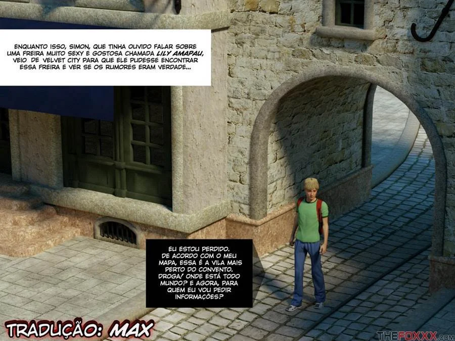 A freira peituda e gostosa – HQ Traição – Versão em Português