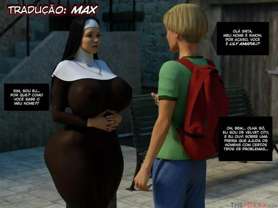 A freira peituda e gostosa – HQ Traição – Versão em Português