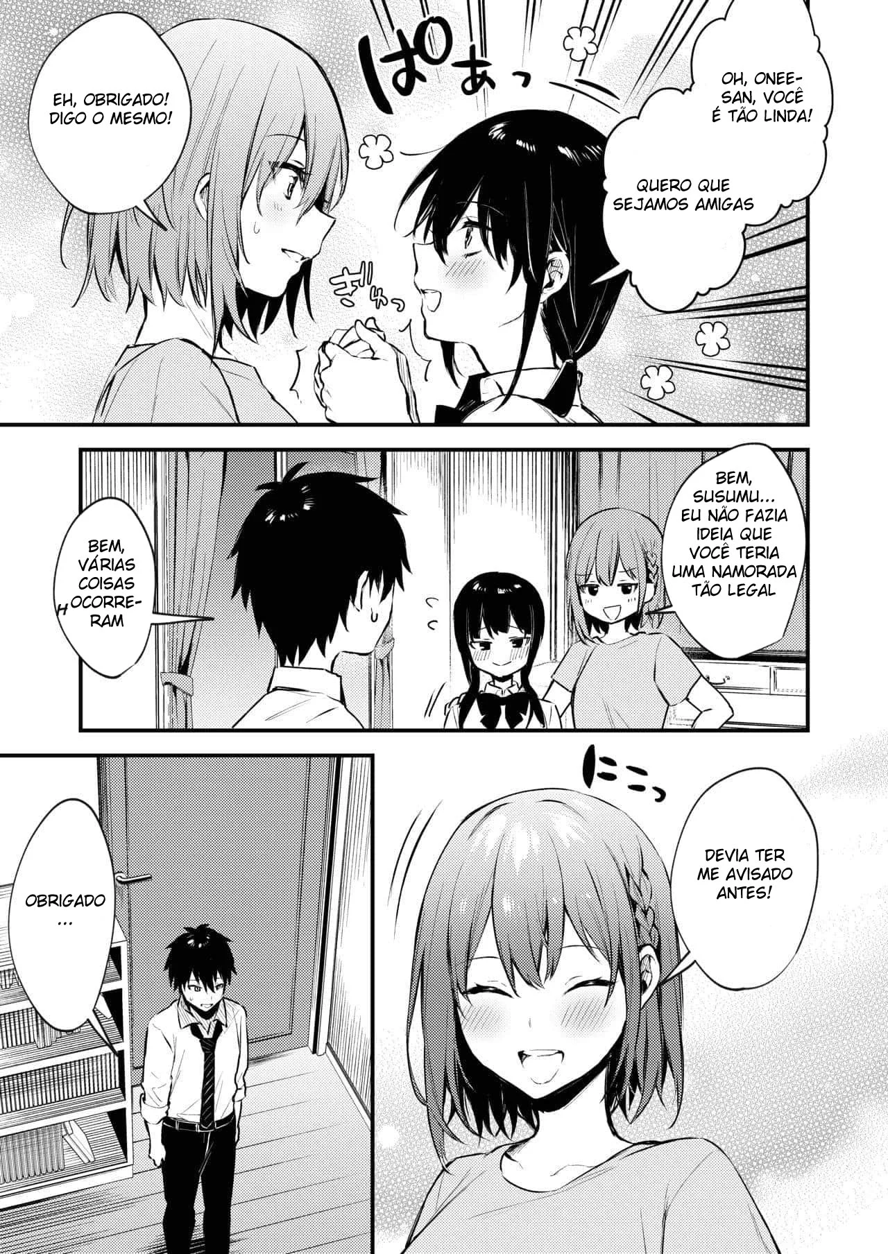 A Minha Irmã Mais Velha Só Faz Coisas Safadas – Hentai Incesto – Sem Censura