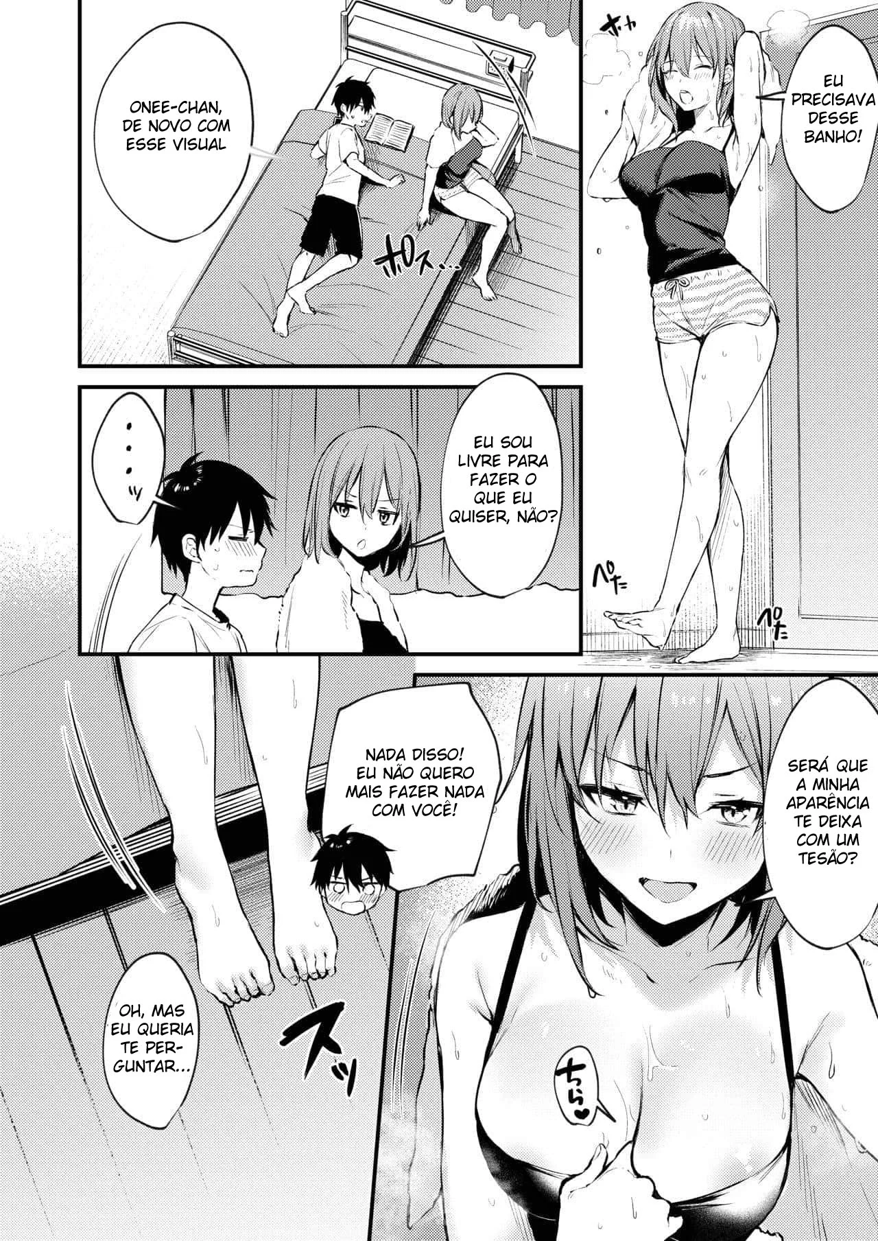 A Minha Irmã Mais Velha Só Faz Coisas Safadas – Hentai Incesto – Sem Censura