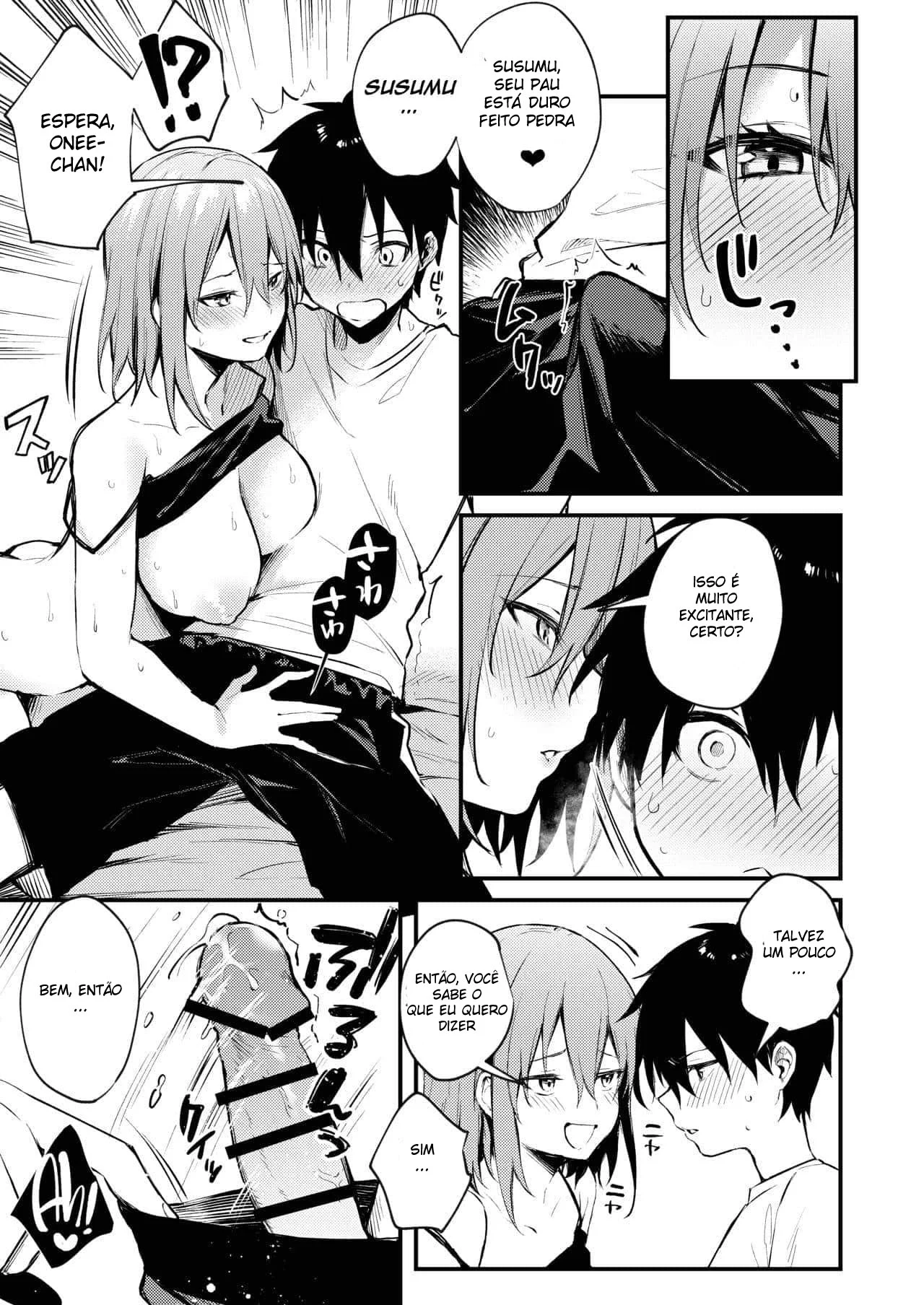 A Minha Irmã Mais Velha Só Faz Coisas Safadas – Hentai Incesto – Sem Censura