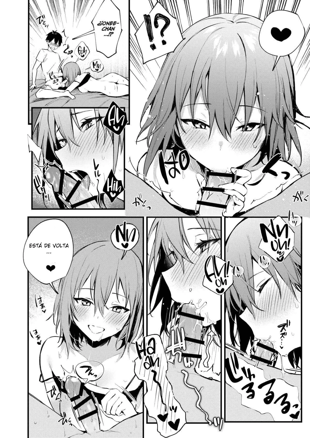 A Minha Irmã Mais Velha Só Faz Coisas Safadas – Hentai Incesto – Sem Censura