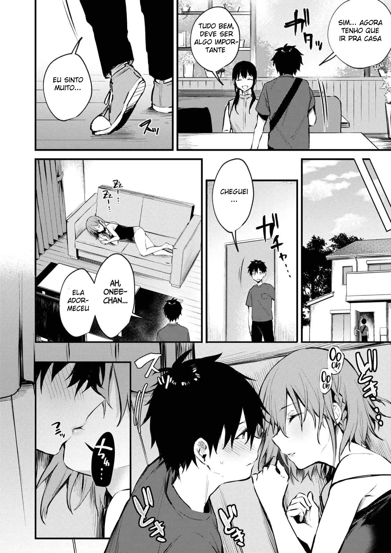 A Minha Irmã Mais Velha Só Faz Coisas Safadas – Hentai Incesto – Sem Censura