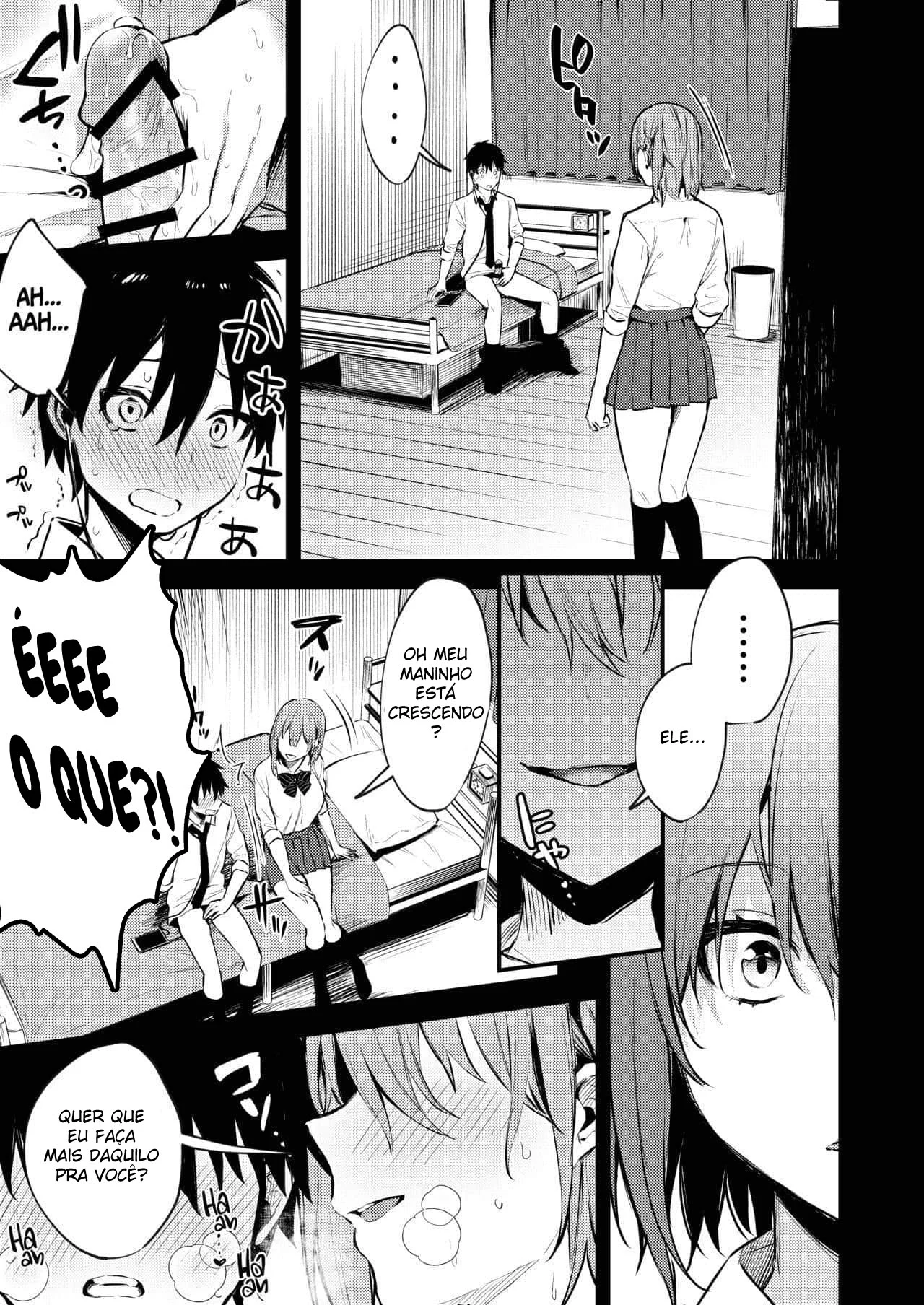 A Minha Irmã Mais Velha Só Faz Coisas Safadas – Hentai Incesto – Sem Censura