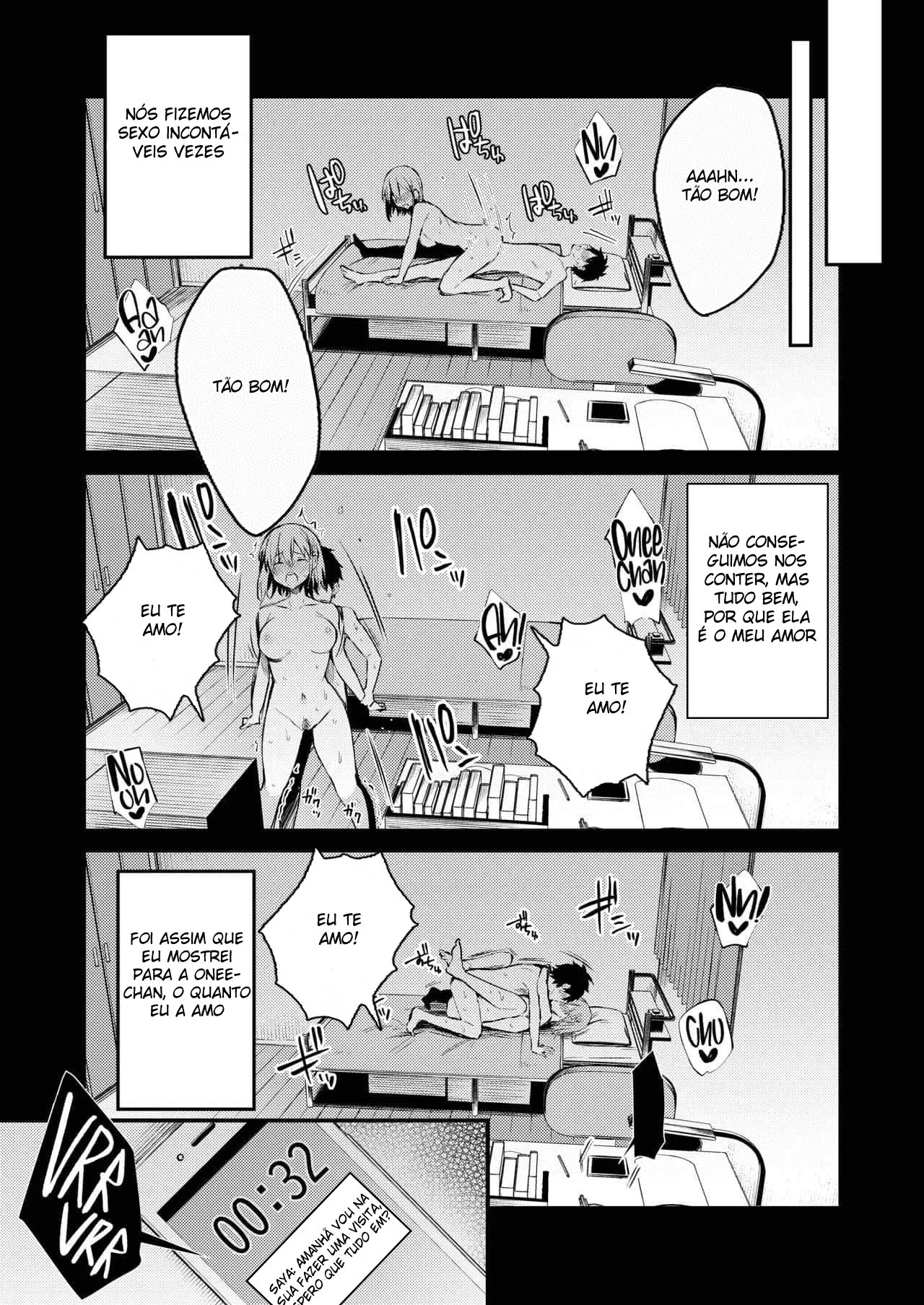 A Minha Irmã Mais Velha Só Faz Coisas Safadas – Hentai Incesto – Sem Censura