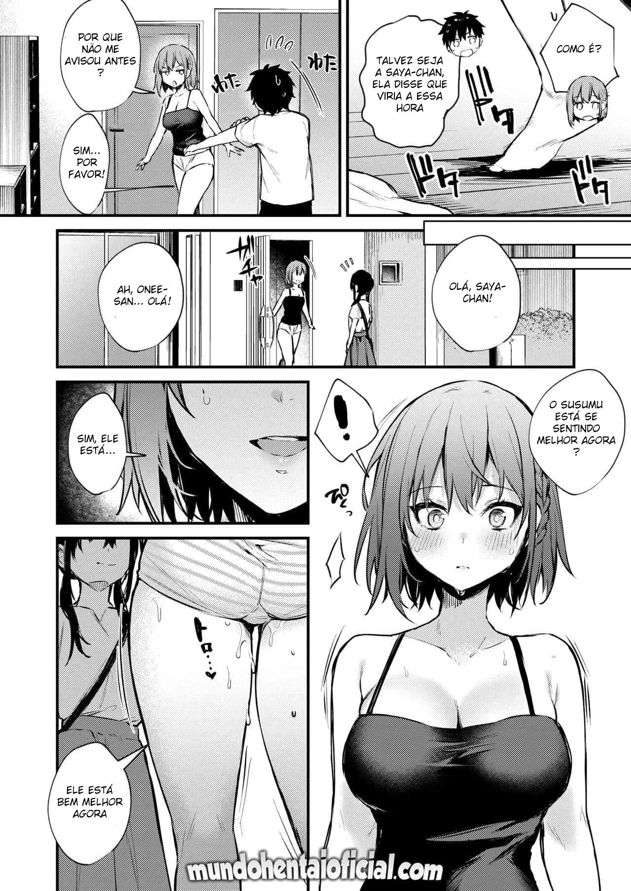 A Minha Irmã Mais Velha Só Faz Coisas Safadas – Hentai Incesto – Sem Censura