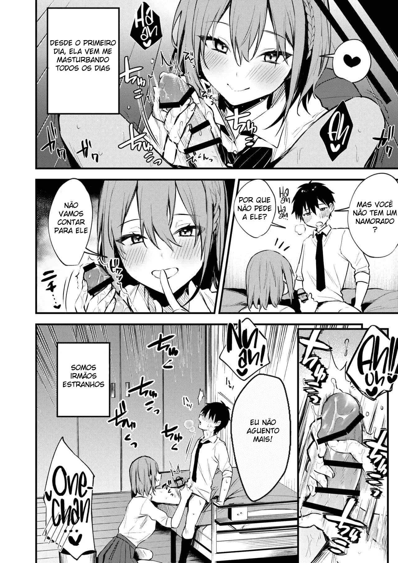 A Minha Irmã Mais Velha Só Faz Coisas Safadas – Hentai Incesto – Sem Censura