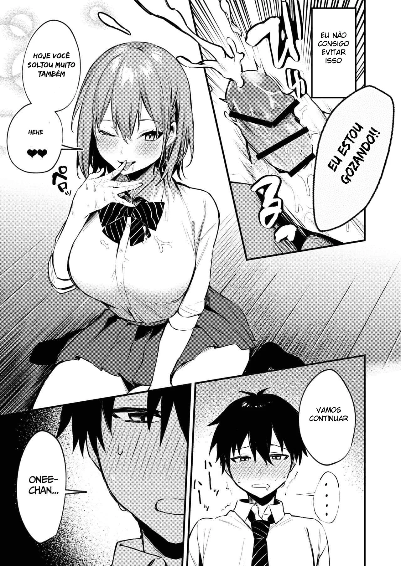 A Minha Irmã Mais Velha Só Faz Coisas Safadas – Hentai Incesto – Sem Censura