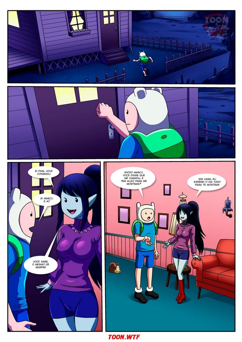 Adventure Time, Fifty Shades of Fangs – Comics Porno – Versão PT-BR