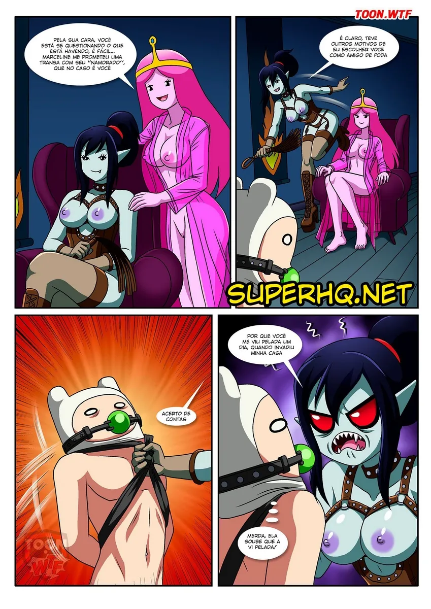 Adventure Time, Fifty Shades of Fangs – Comics Porno – Versão PT-BR