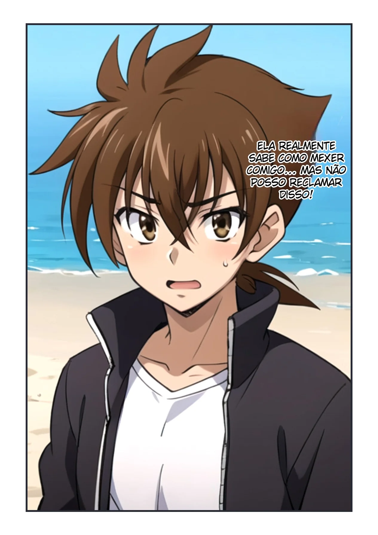 Akeno a Gostosa da Praia – Manga Hentai – Português do Brasil