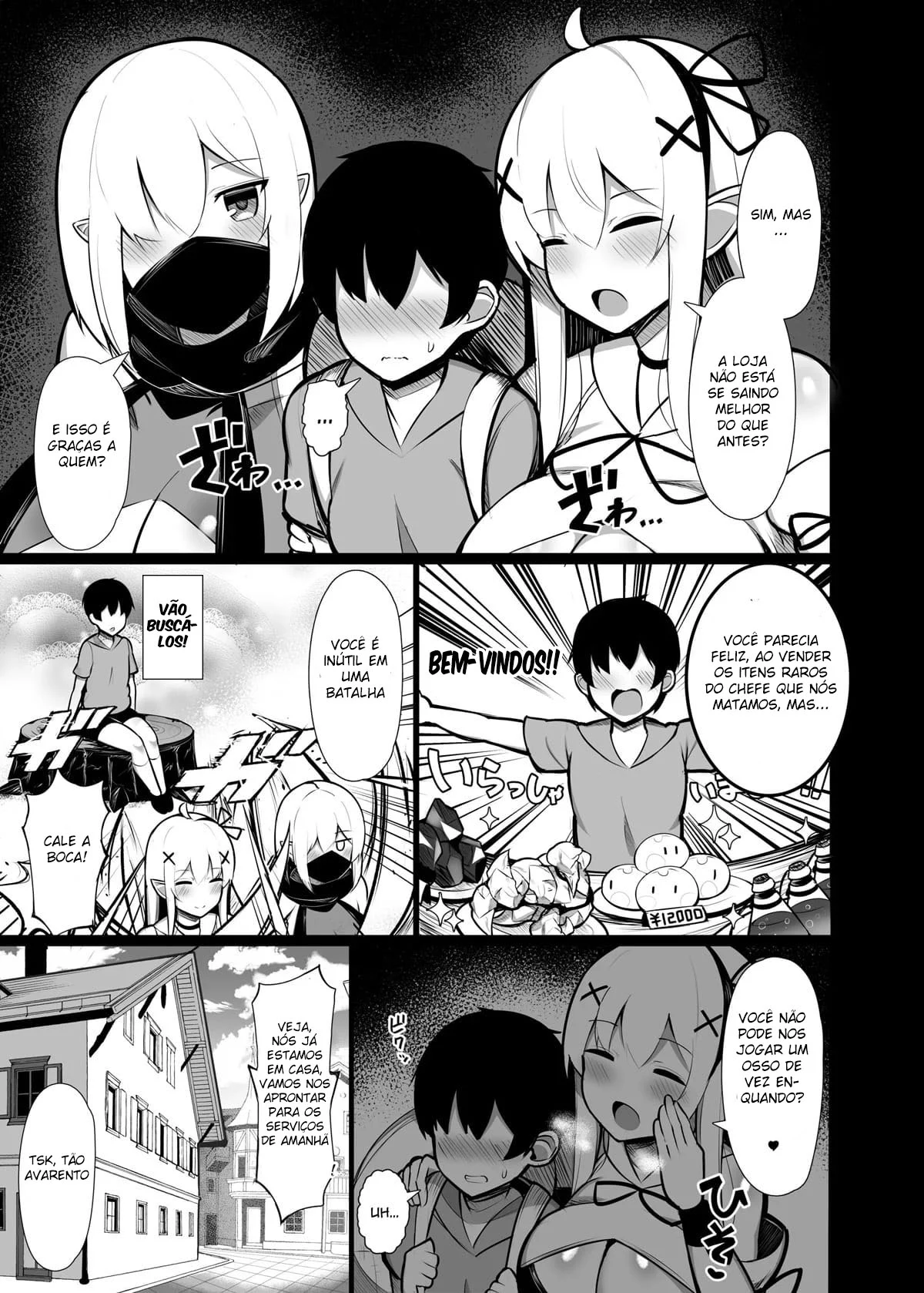 Amado e Dominado Pelas Elfas Abandonadas – Doujinshi – Versão Completa