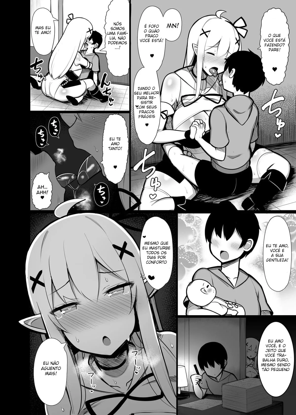 Amado e Dominado Pelas Elfas Abandonadas – Doujinshi – Versão Completa