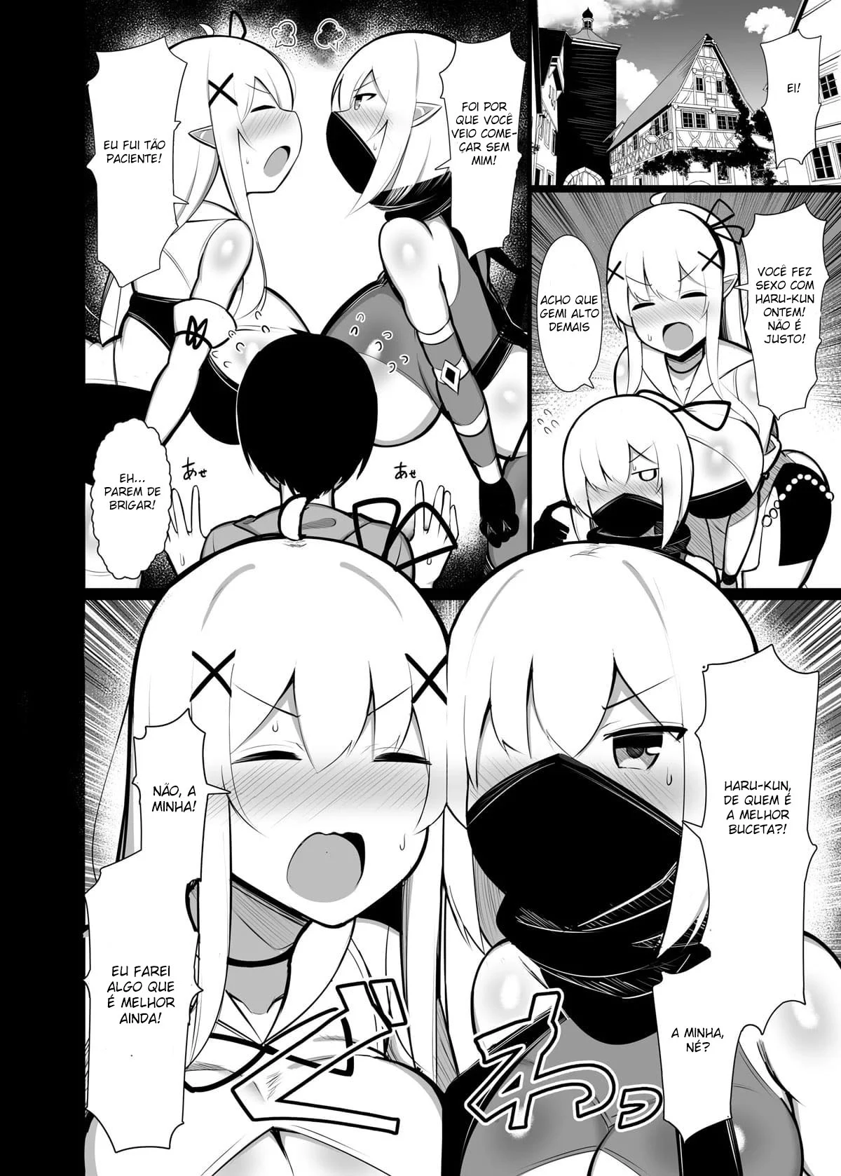 Amado e Dominado Pelas Elfas Abandonadas – Doujinshi – Versão Completa