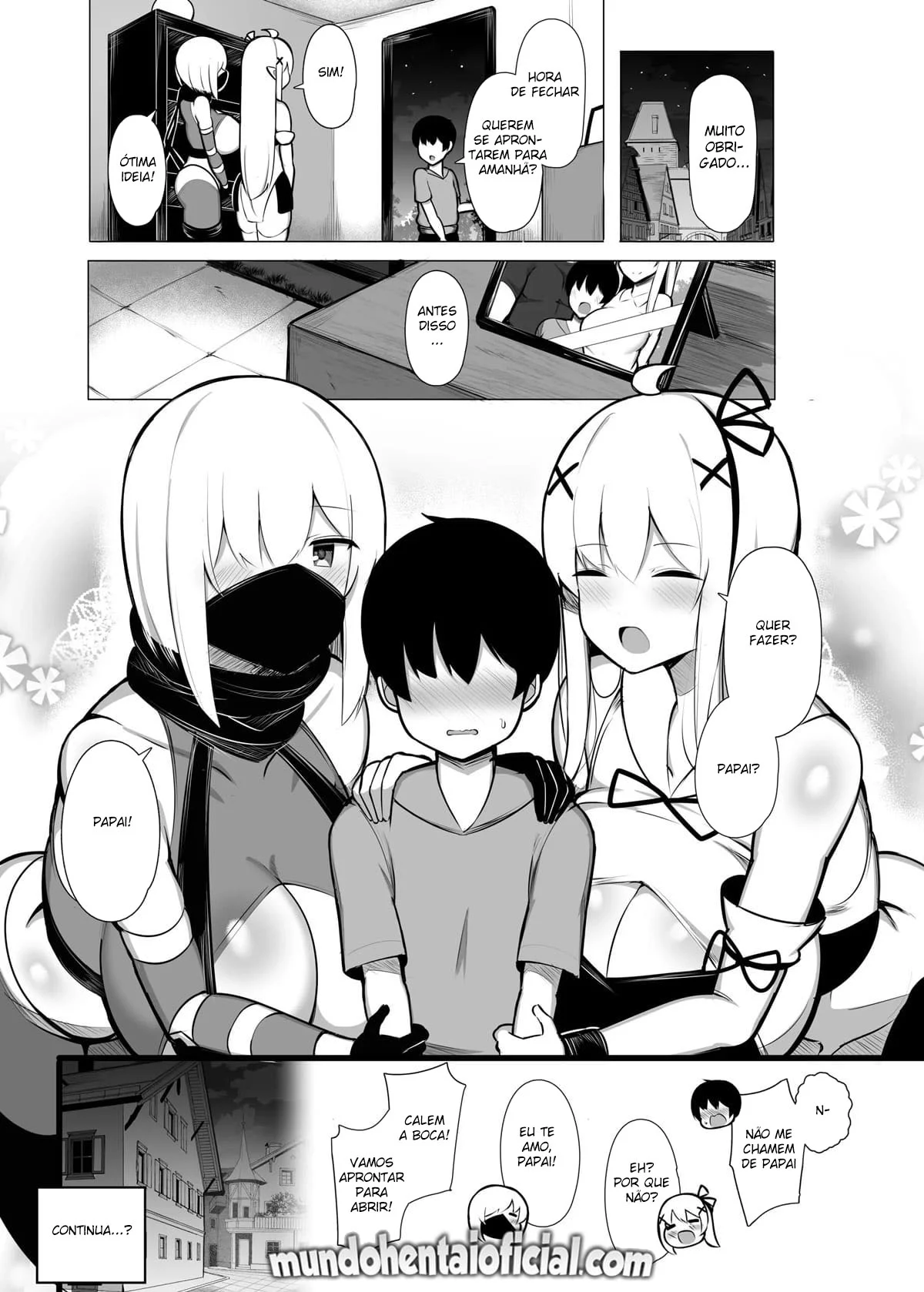 Amado e Dominado Pelas Elfas Abandonadas – Doujinshi – Versão Completa