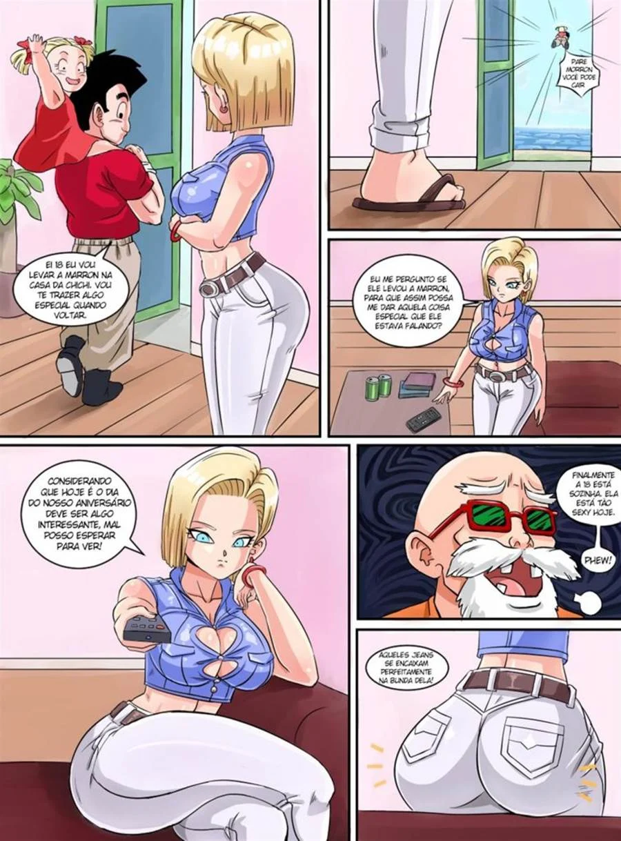 Android 18 a putinha do Kuririn – Dragon Ball Porno – Versão Brasileira Android 18 a putinha do Kuririn – Dragon Ball Porno – Versão Brasileira