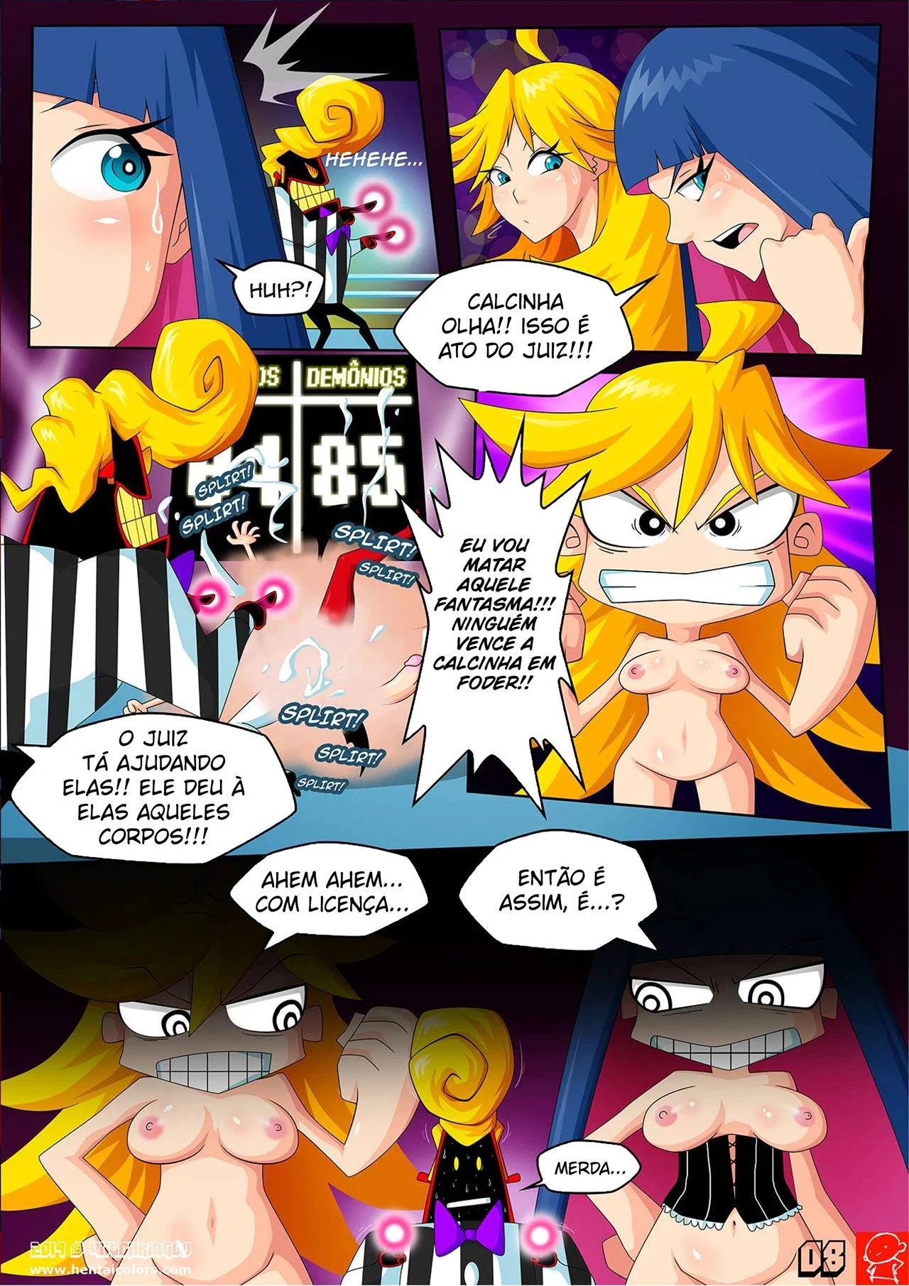 Anjos e Demônios Transam em Manga Hentai Picante - HQ Completa