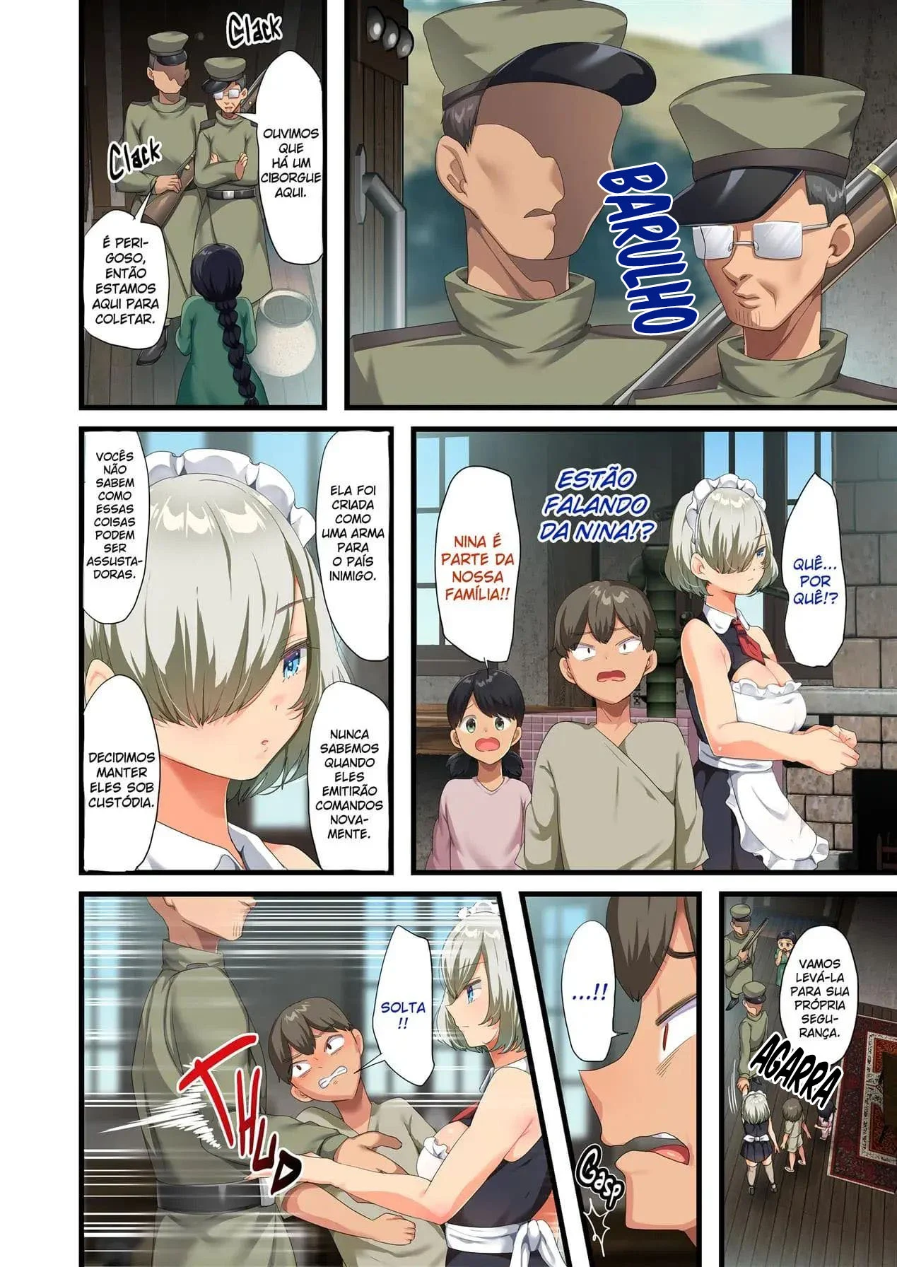 Ao Fim da Guerra, Eu Trouxe uma Bela Androide Peituda Para Minha Casa 2 – Mundo Hentai – Versão PT-BR