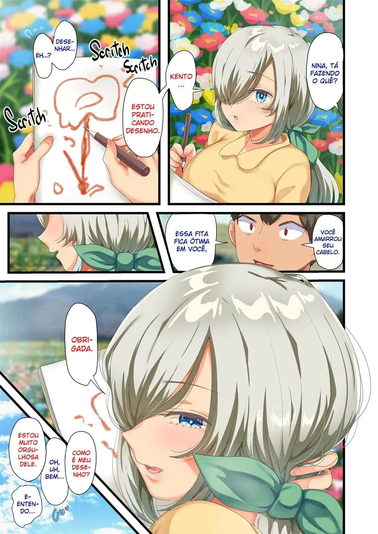 Ao Fim da Guerra, Eu Trouxe uma Bela Androide Peituda Para Minha Casa 2 – Mundo Hentai – Versão PT-BR