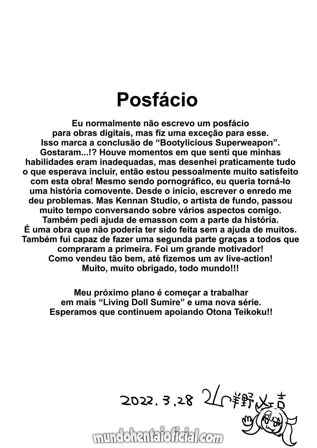 Ao Fim da Guerra, Eu Trouxe uma Bela Androide Peituda Para Minha Casa 2 – Mundo Hentai – Versão PT-BR