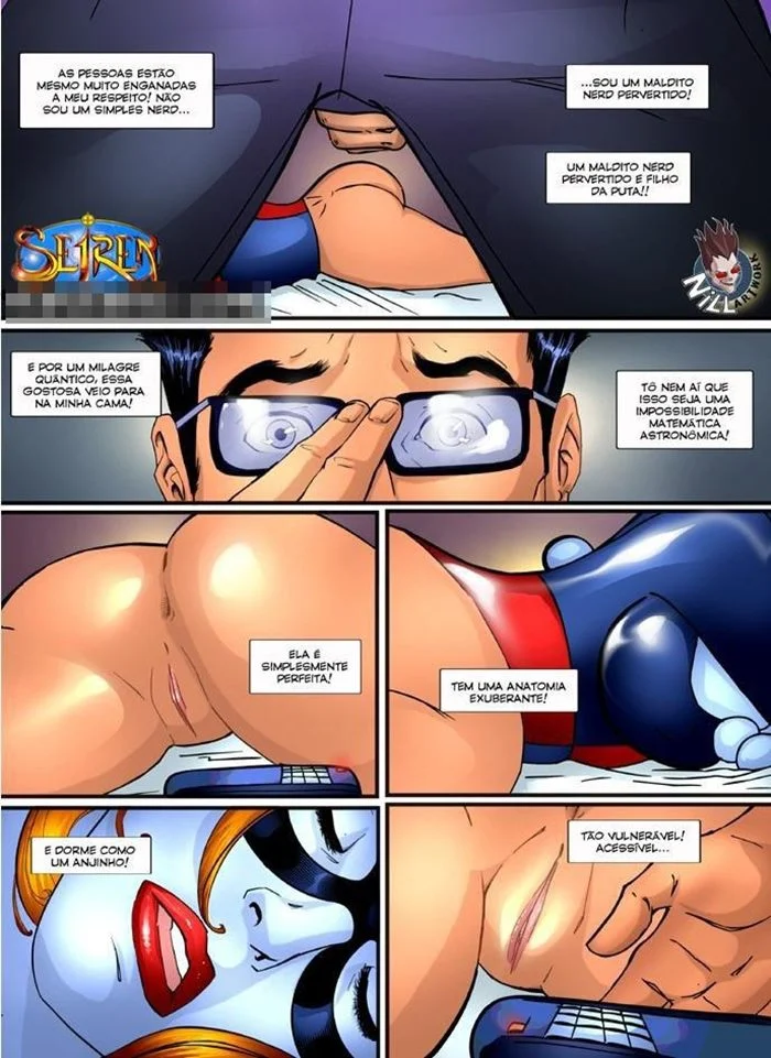 Arlequina dando cuzinho – HQ de Sexo – Traduzido para Português
