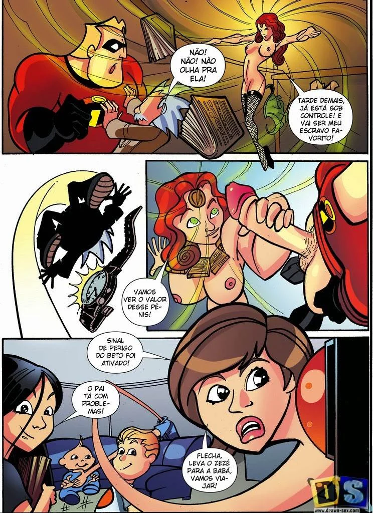 As aventuras eróticas de Os Incríveis – Heróis Porno – Sem Censura As aventuras eróticas de Os Incríveis – Heróis Porno – Sem Censura