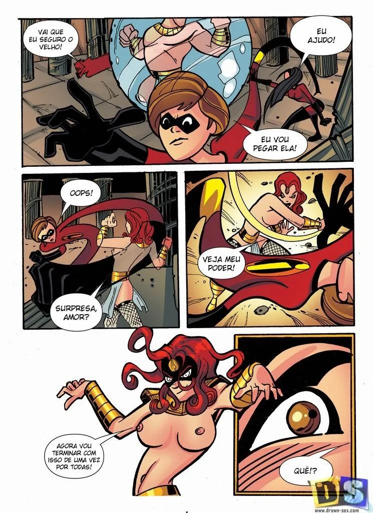 As aventuras eróticas de Os Incríveis – Heróis Porno – Sem Censura As aventuras eróticas de Os Incríveis – Heróis Porno – Sem Censura