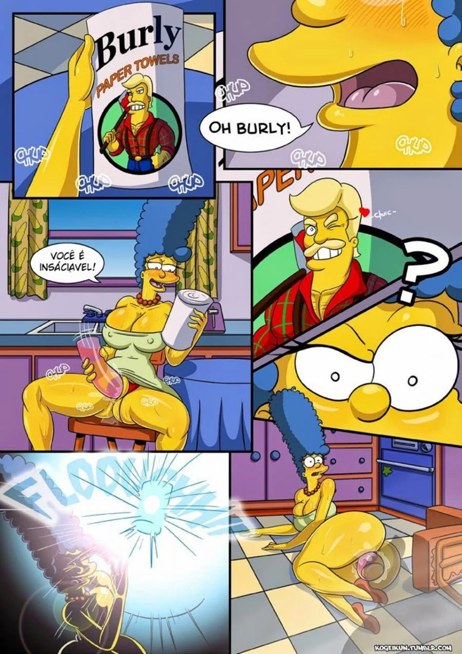 As fantasias eróticas de Marge – Simpsons Porno – Falas em PT-BR