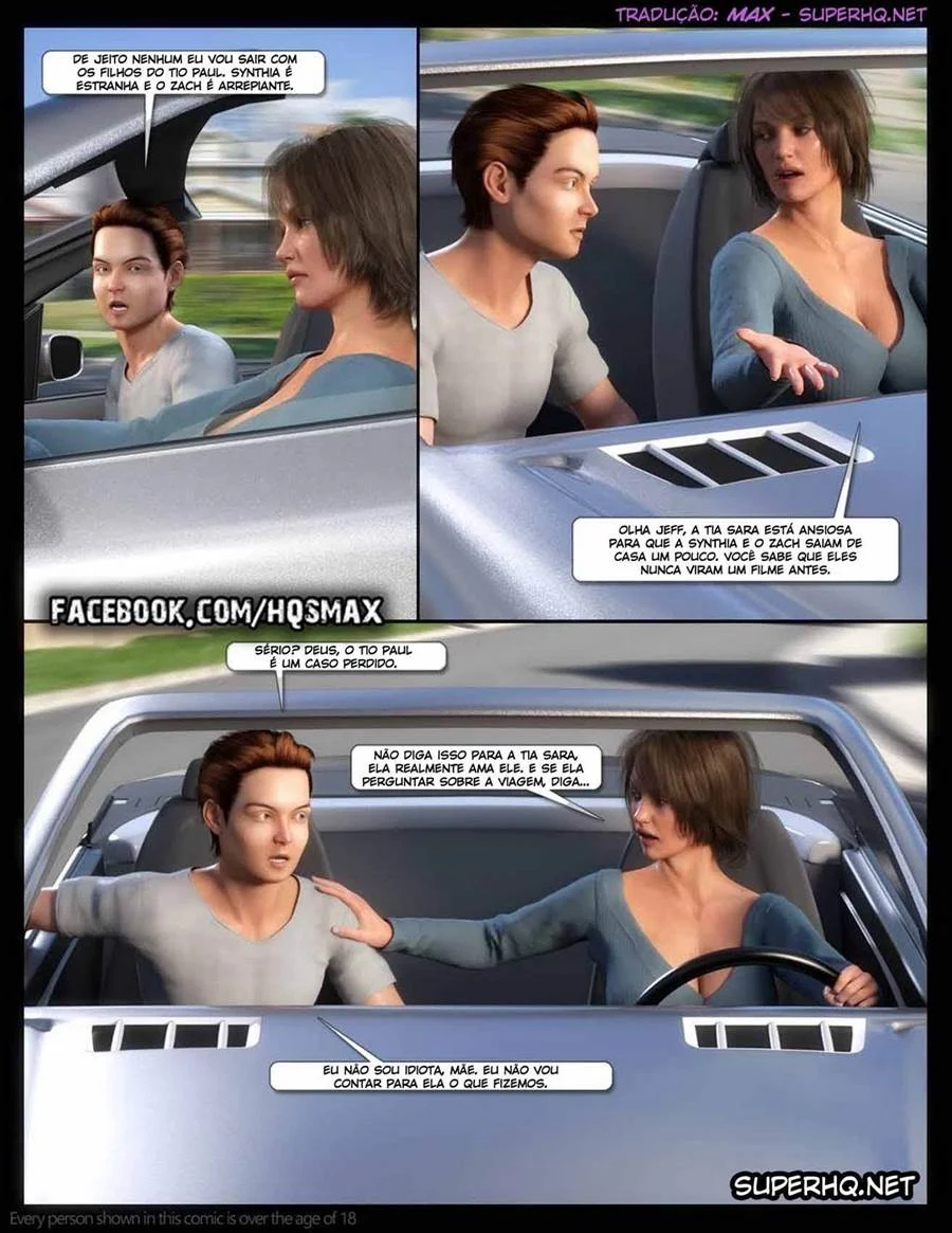 Aunt Deb’s Show – Hentai Incesto – Quadrinho em PT-BR