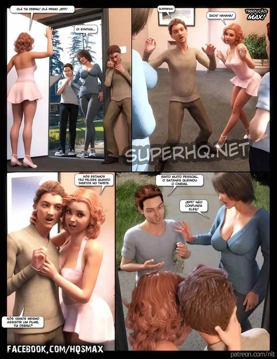Aunt Deb’s Show – Hentai Incesto – Quadrinho em PT-BR
