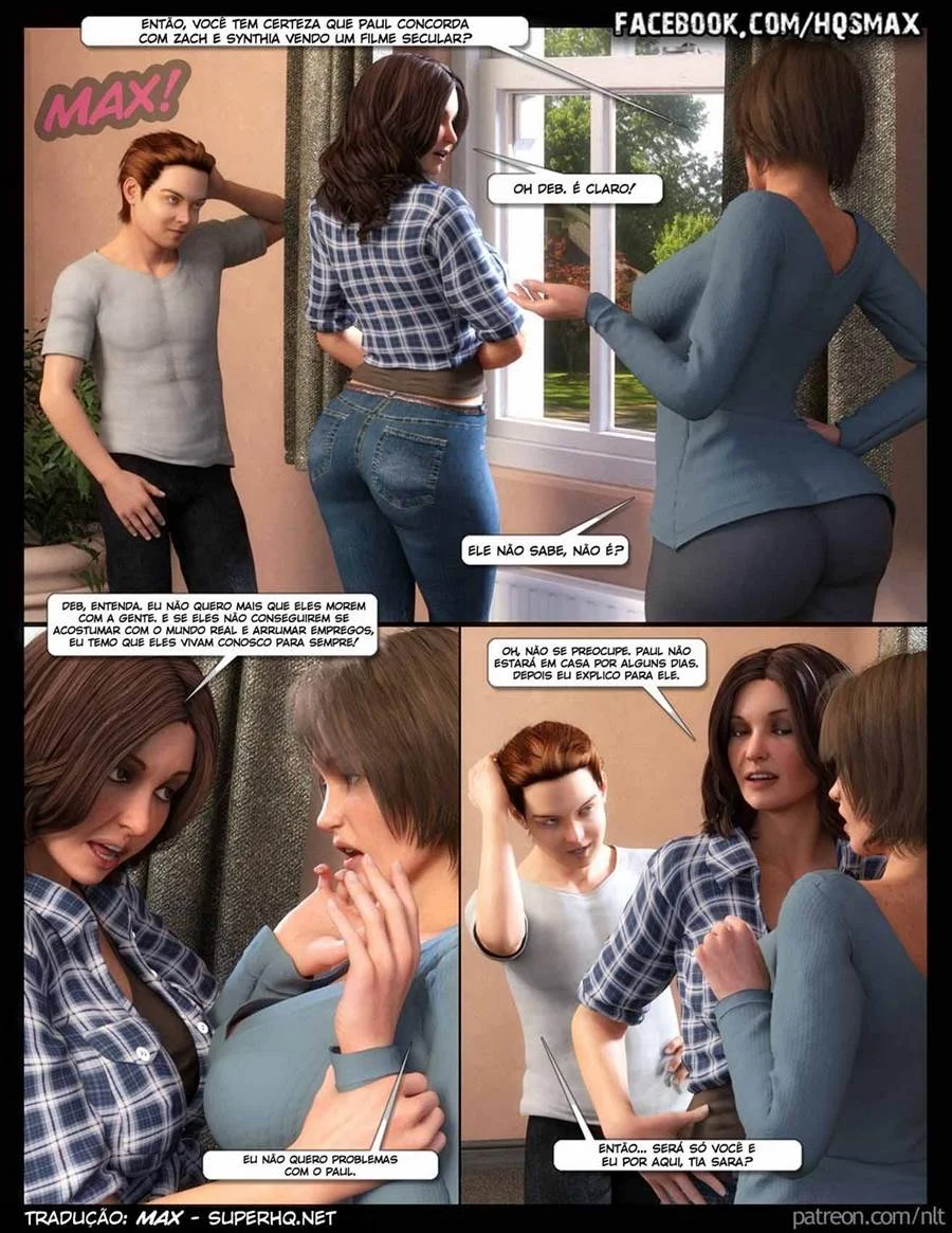 Aunt Deb’s Show – Hentai Incesto – Quadrinho em PT-BR