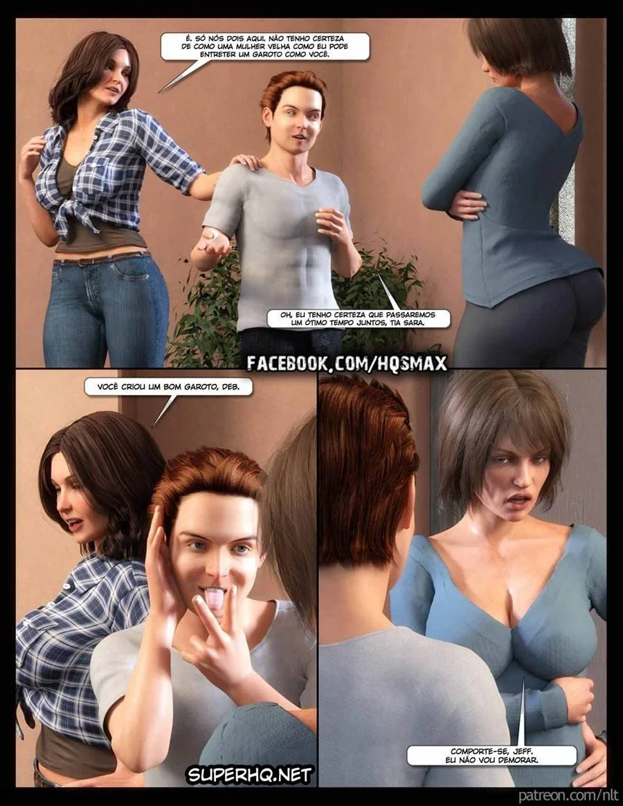 Aunt Deb’s Show – Hentai Incesto – Quadrinho em PT-BR