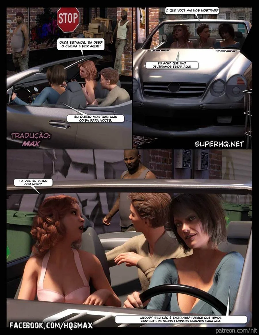 Aunt Deb’s Show – Hentai Incesto – Quadrinho em PT-BR