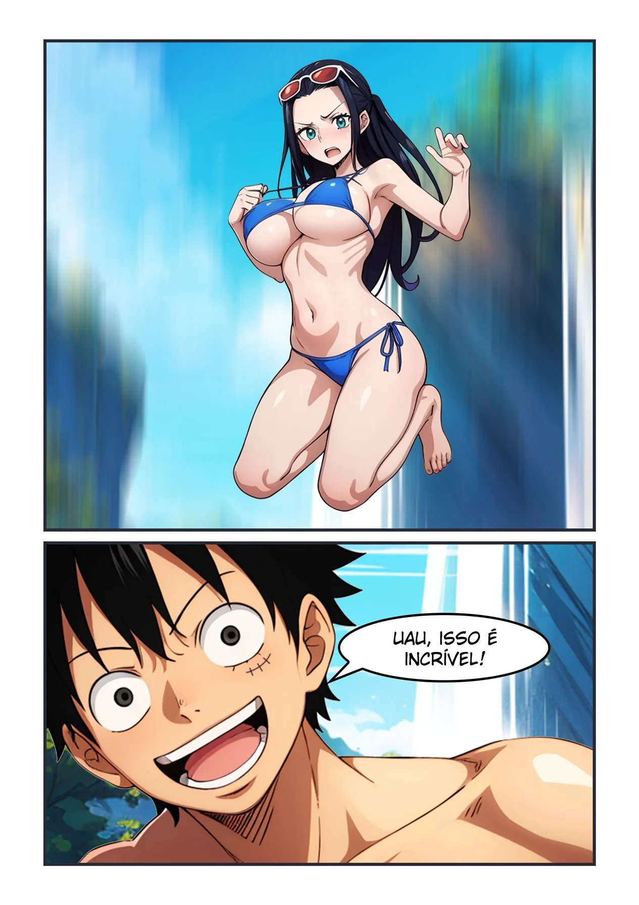 Aventura com Robin na Cachoeira – One Piece – Versão Brasileira Aventura com Robin na Cachoeira – One Piece – Versão Brasileira