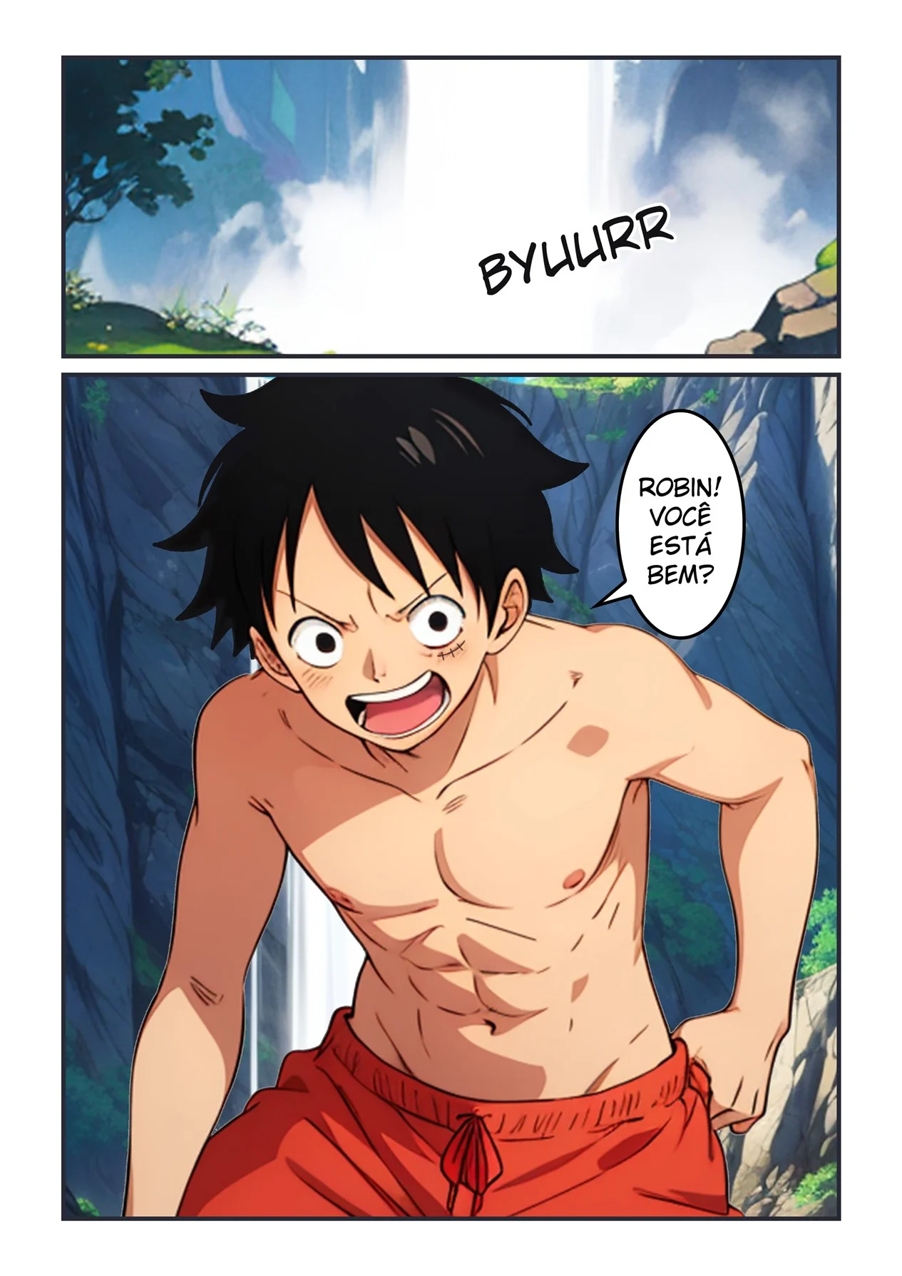 Aventura com Robin na Cachoeira – One Piece – Versão Brasileira Aventura com Robin na Cachoeira – One Piece – Versão Brasileira