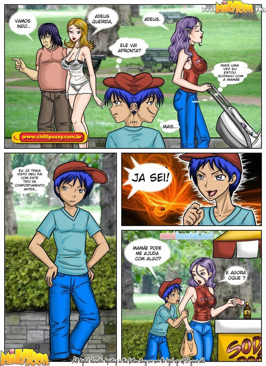 Aventura na Praia 05 – Hentai Incesto – Português do Brasil