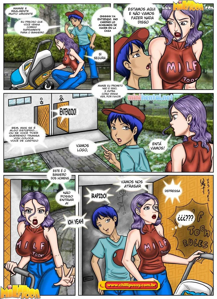 Aventura na Praia 05 – Hentai Incesto – Português do Brasil