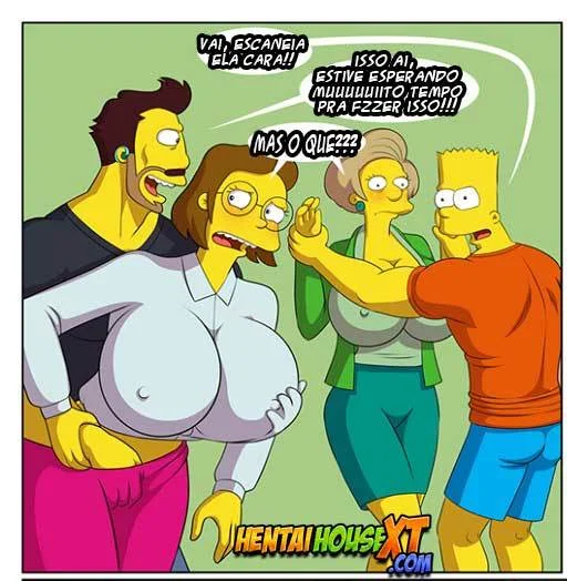 Bart Simpson fodendo professoras – Quadrinhos Pornô – Alta Qualidade em PT-BR
