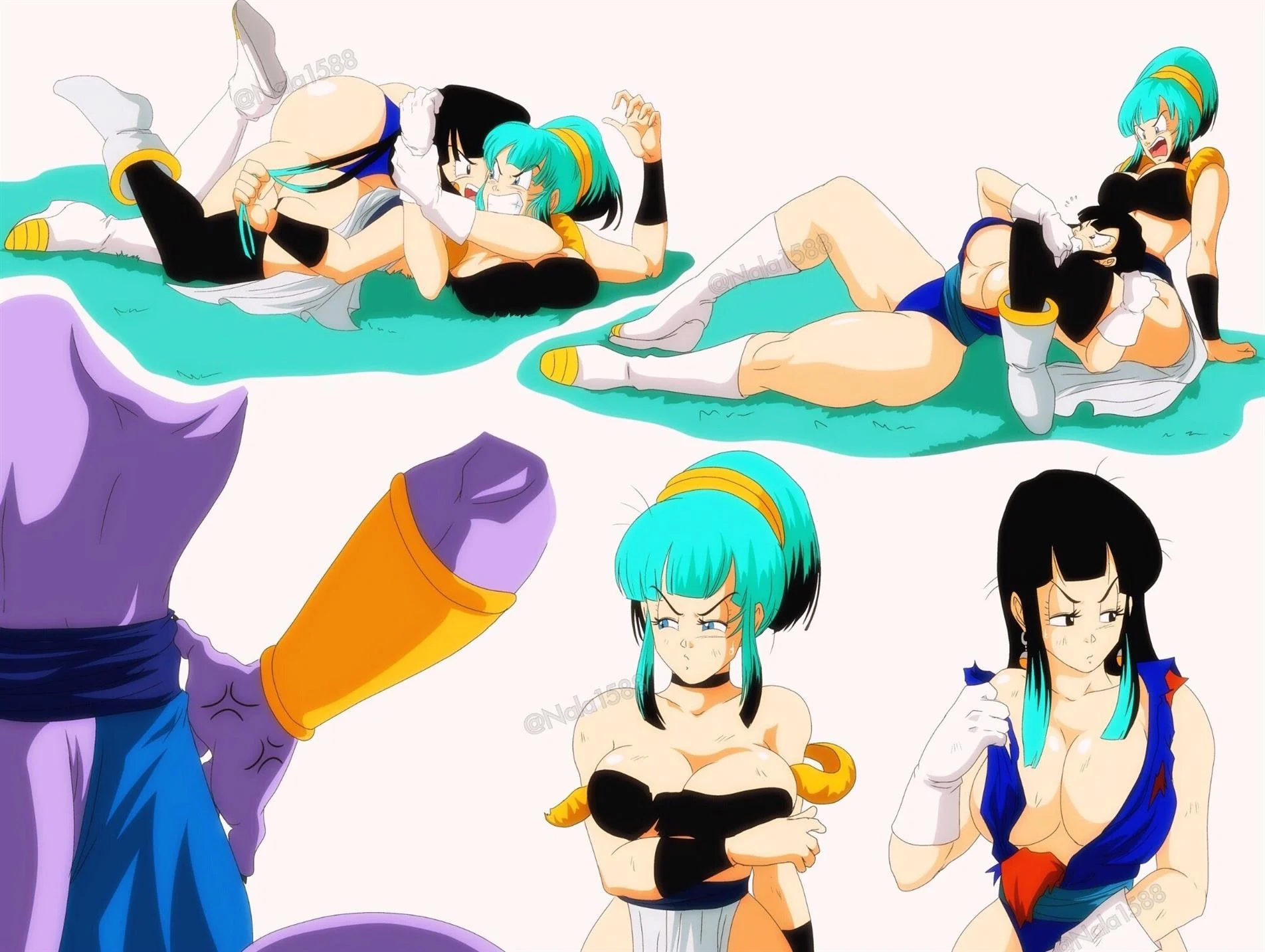 Batalha de Garotas Superpoderosas: A Luta Mais Quente e Safada em HQ Batalha de Garotas Superpoderosas: A Luta Mais Quente e Safada em HQ
