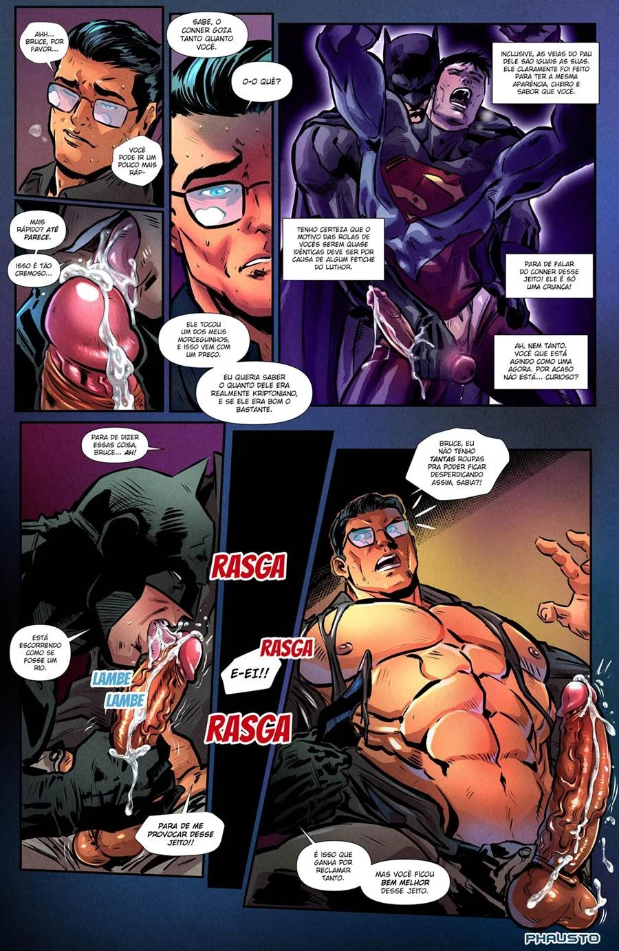 Batman e Superman – Gay Cartoon – Versão Completa