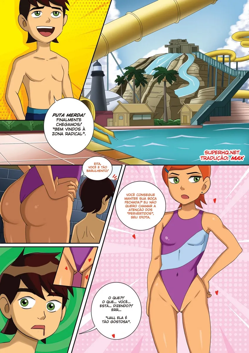 A Trouble in Vacation – Ben 10 – Alta Qualidade em PT-BR