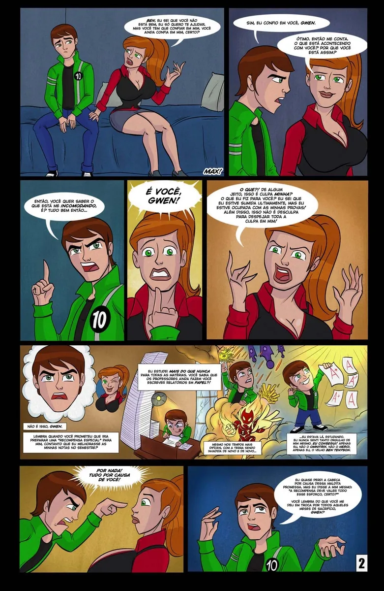 AmeizingLewds, Ben 10, The Reward – Ben 10 – Falas em PT-BR