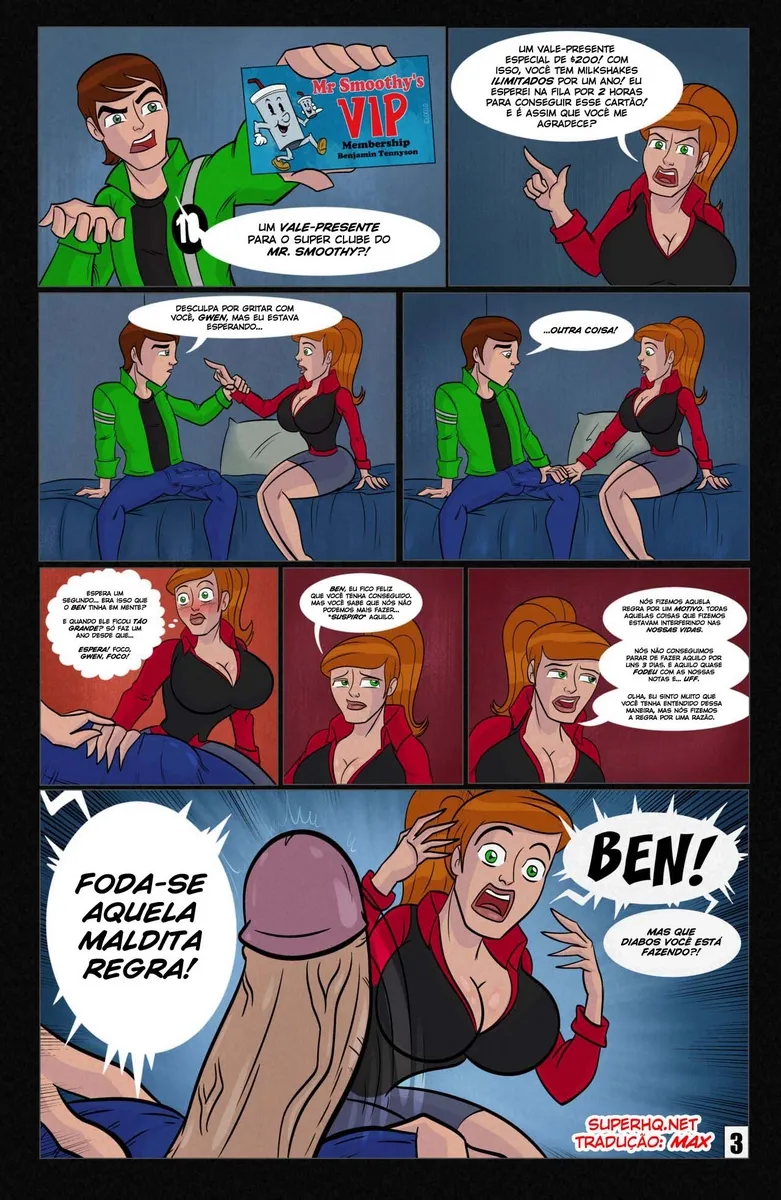 AmeizingLewds, Ben 10, The Reward – Ben 10 – Falas em PT-BR